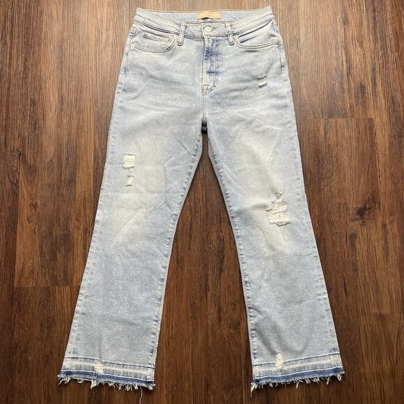 7 for all Mankind lux vintage high waist slim kick size 30 - Picture 1 of 12
